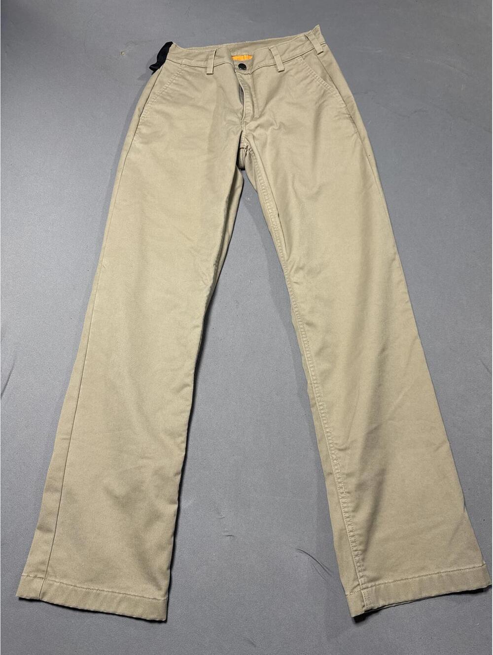 Duluth Trading 40 Grit Pants Mens 28 Brown Tan Lined Stretch Casual 28 x 32